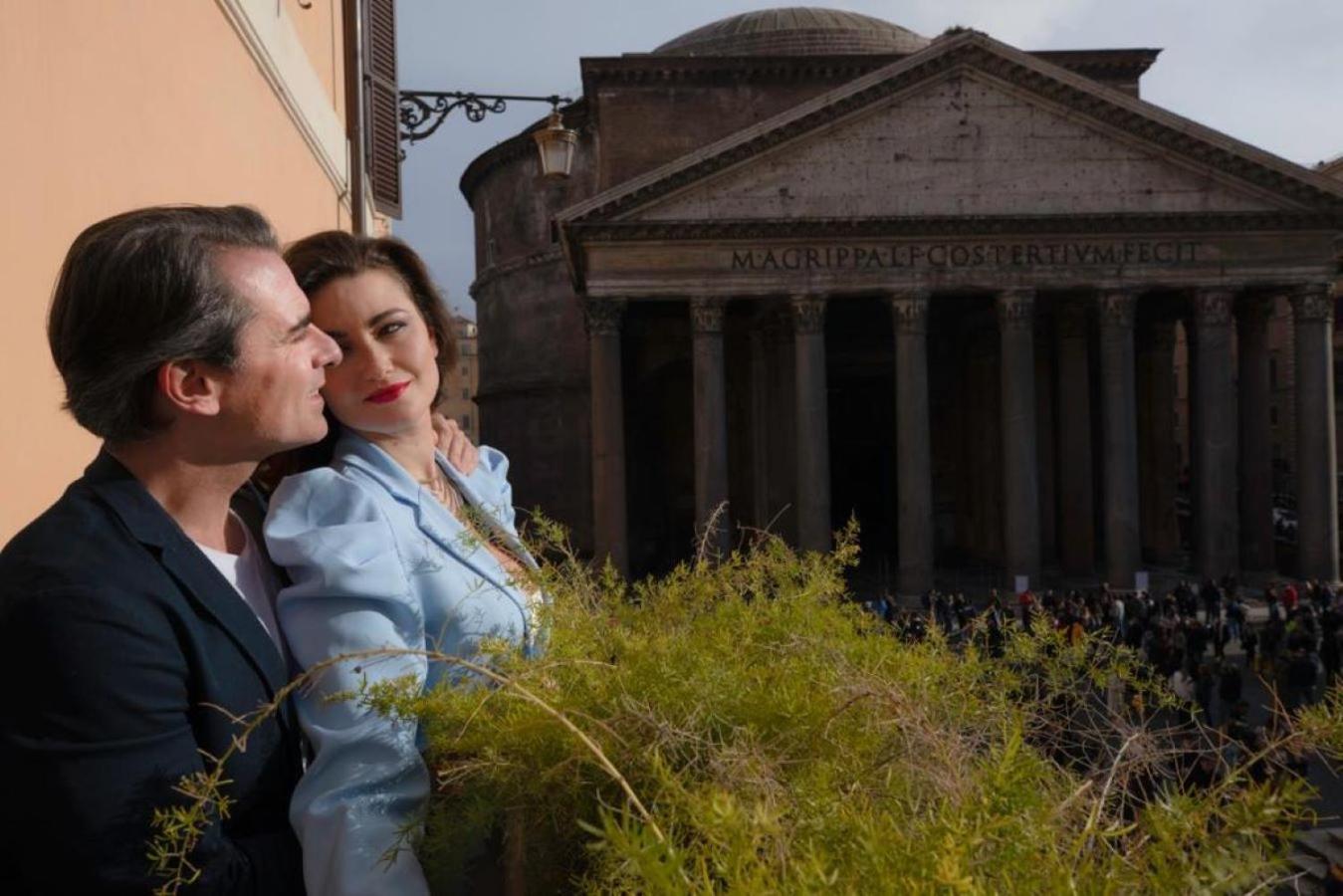 Pantheon Balcony Morgana Suite Rom Exteriör bild