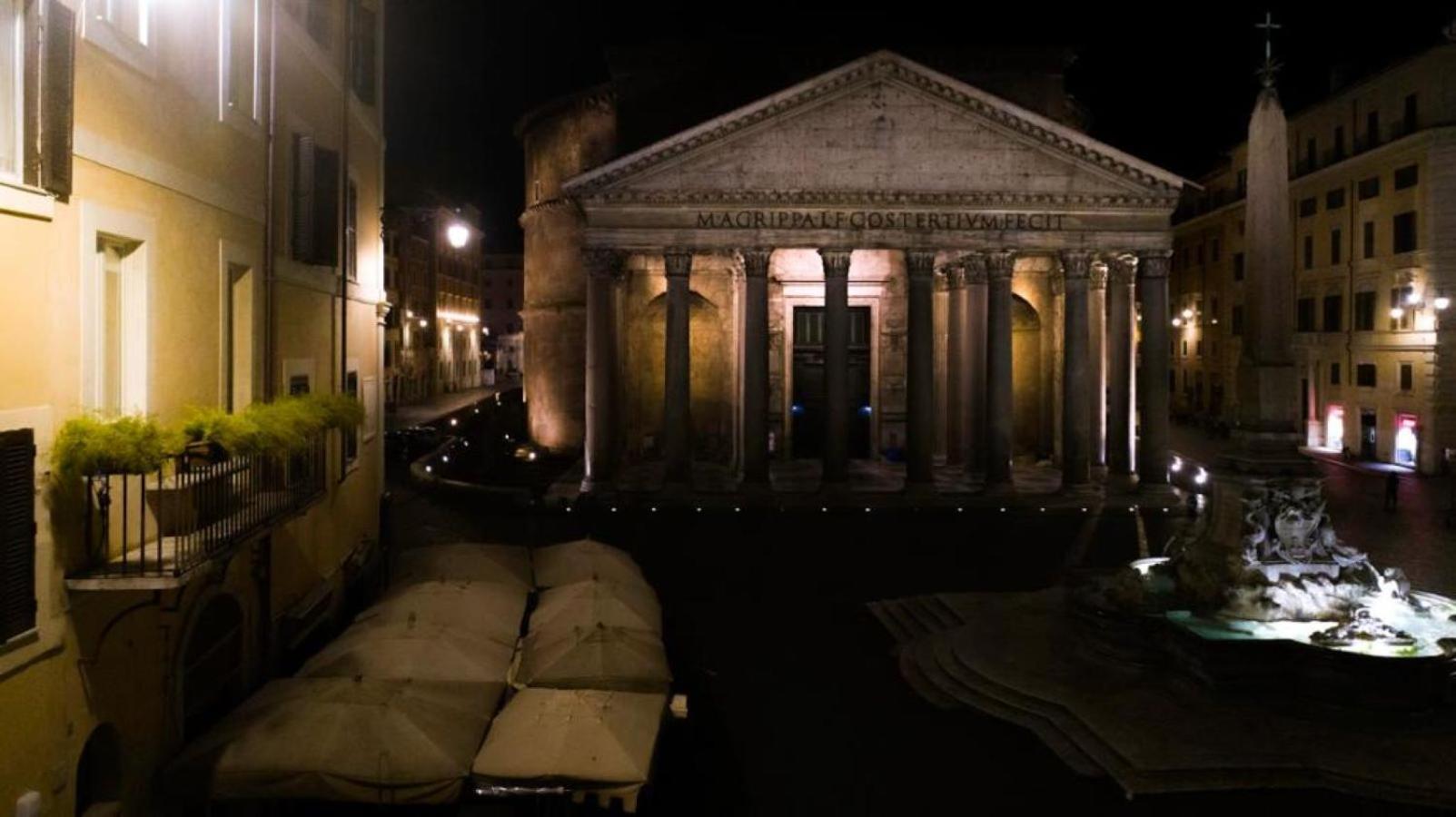 Pantheon Balcony Morgana Suite Rom Exteriör bild