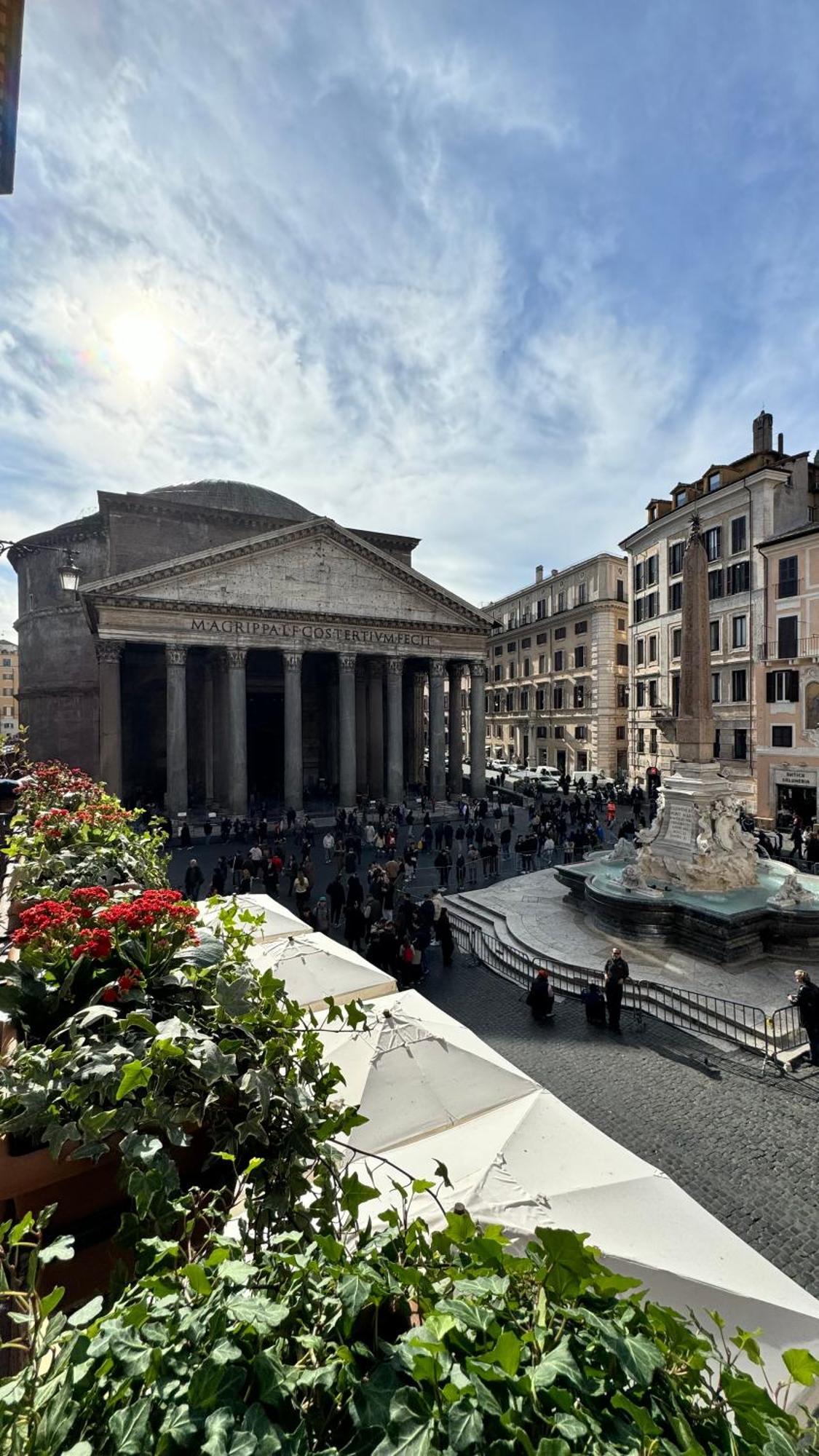 Pantheon Balcony Morgana Suite Rom Exteriör bild