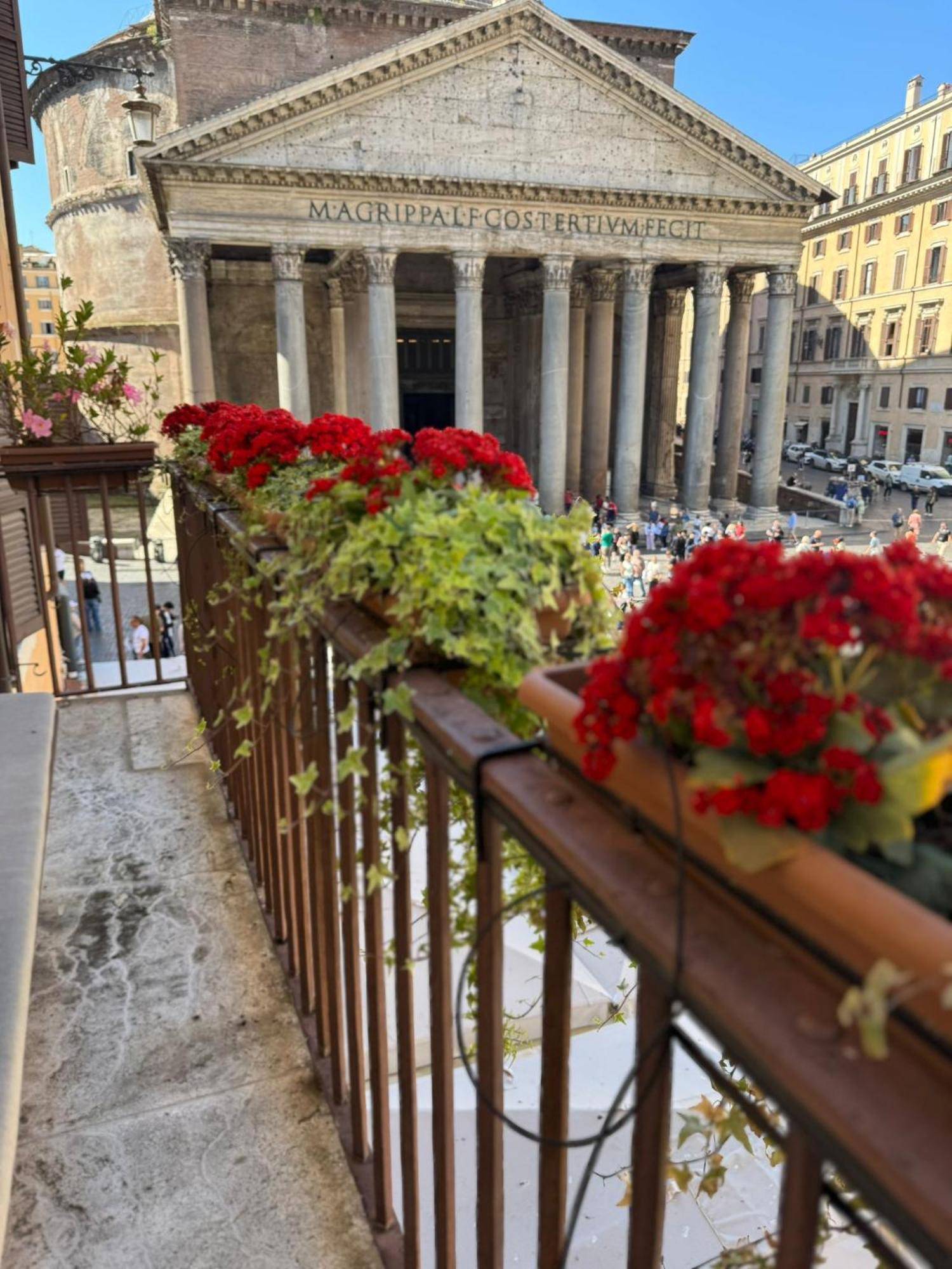 Pantheon Balcony Morgana Suite Rom Exteriör bild